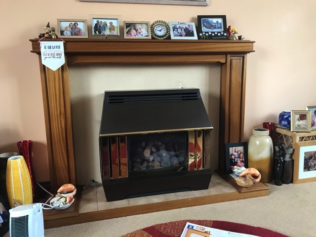 Fireplace provided by Mr. Gas Fire